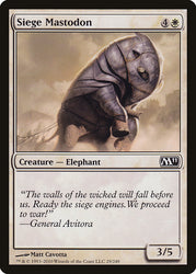 Siege Mastodon [Magic 2011]