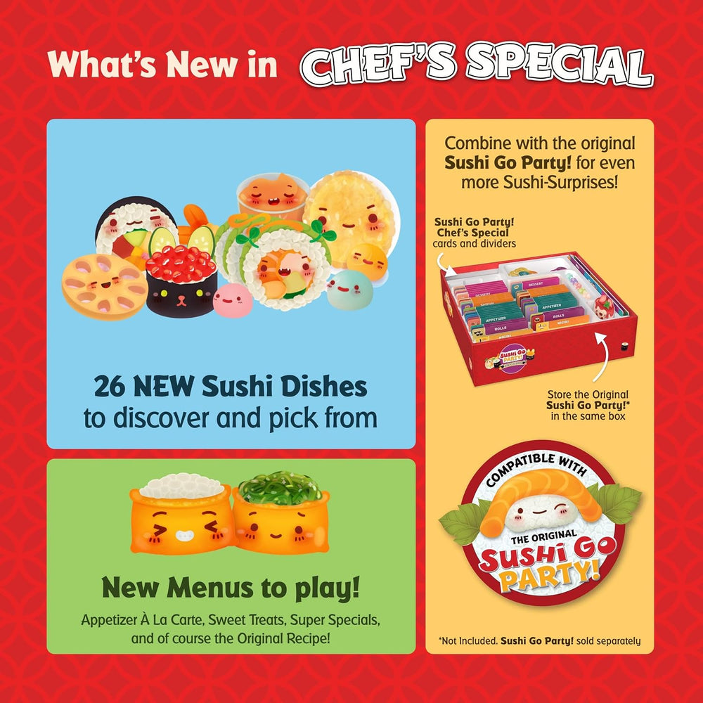 Sushi Go Party! Chef's Special
