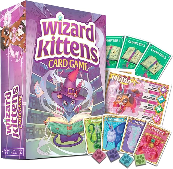 Wizard Kittens Card Game