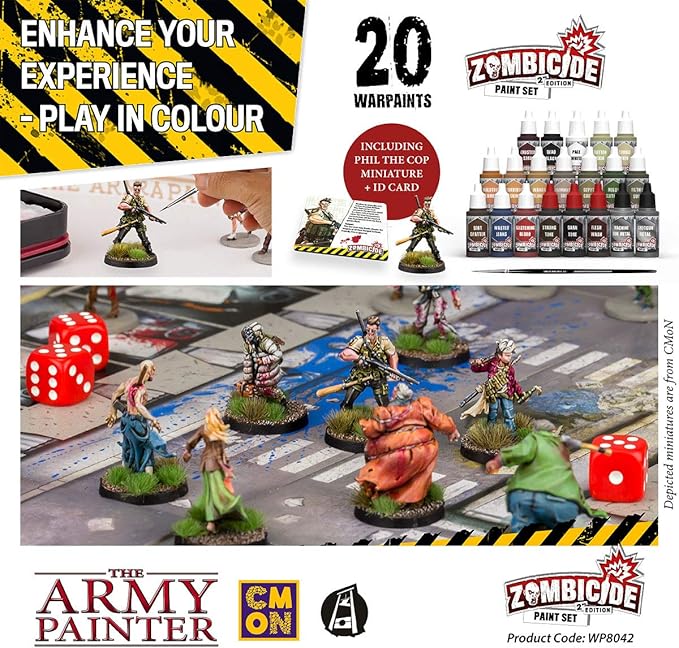 Zombicide 2nd Edition Paint Set