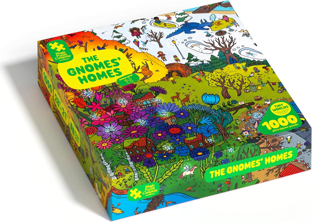 The Gnomes' Homes - 1000 Piece Jigsaw Puzzle