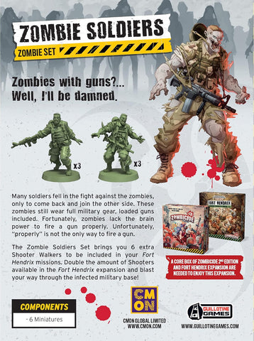 Zombicide 2nd Edition: Zombie Soldiers Set