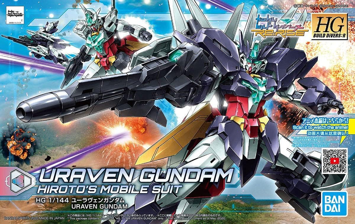 HG 1/144 Gundam Build Divers RE: Rise: Uraven Gundam