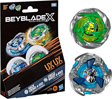 Beyblade X: Hack Viking 4-550 & Circle Ghost 4-60LR