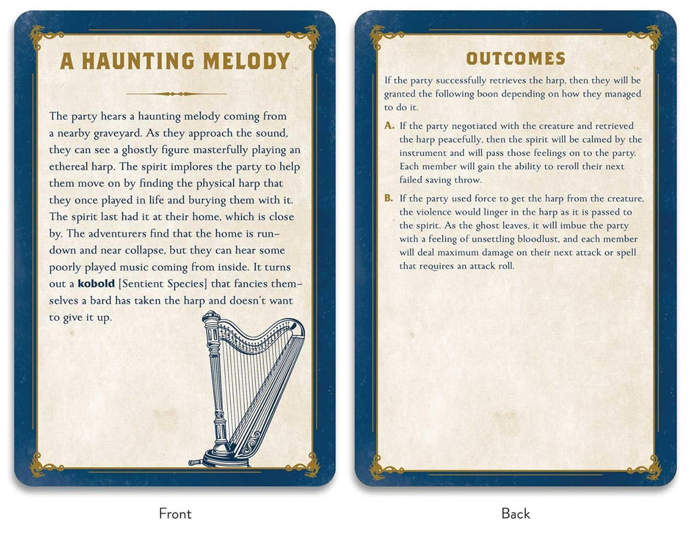 Dungeonmeister: The Deck of Side Quests