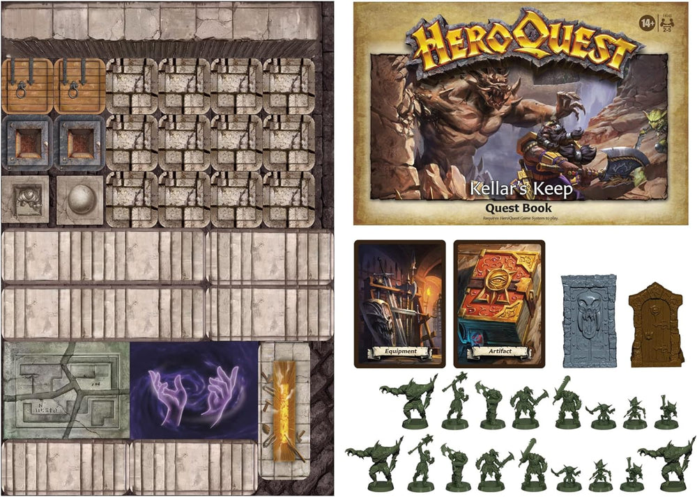 Heroquest Kellar's Keep Quest Pack