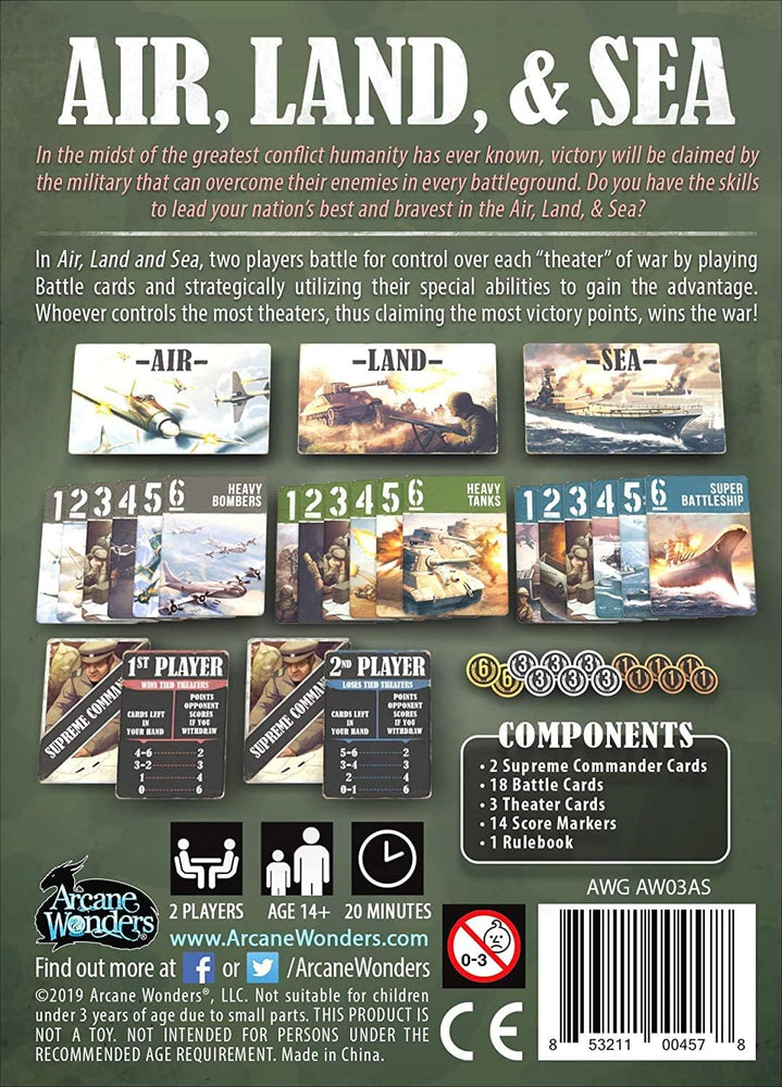 Air, Land & Sea: Revised Edition