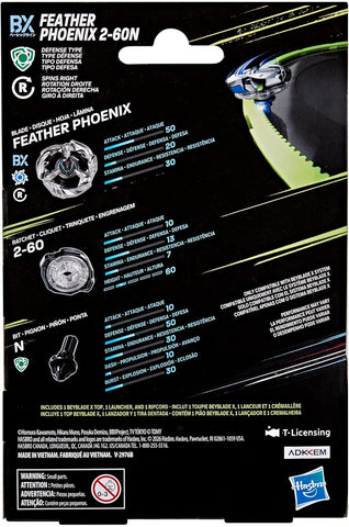 Beyblade X: Feather Phoenix 2-60 N