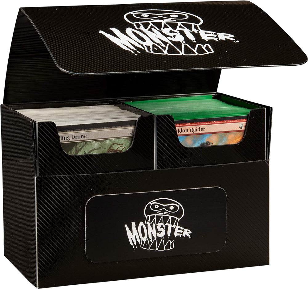 Monster: XL Deck Box - Double Black