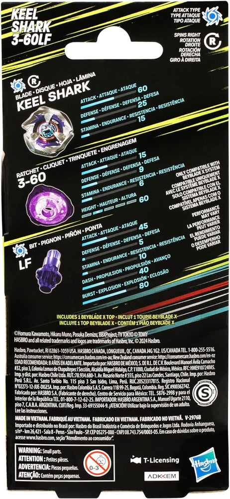 Beyblade X: Keel Shark 3-6OLF