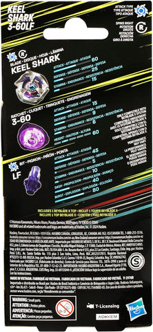 Beyblade X: Keel Shark 3-6OLF