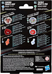 Beyblade X: Sword Dran 3-60F & Tackle Goat 2-70N