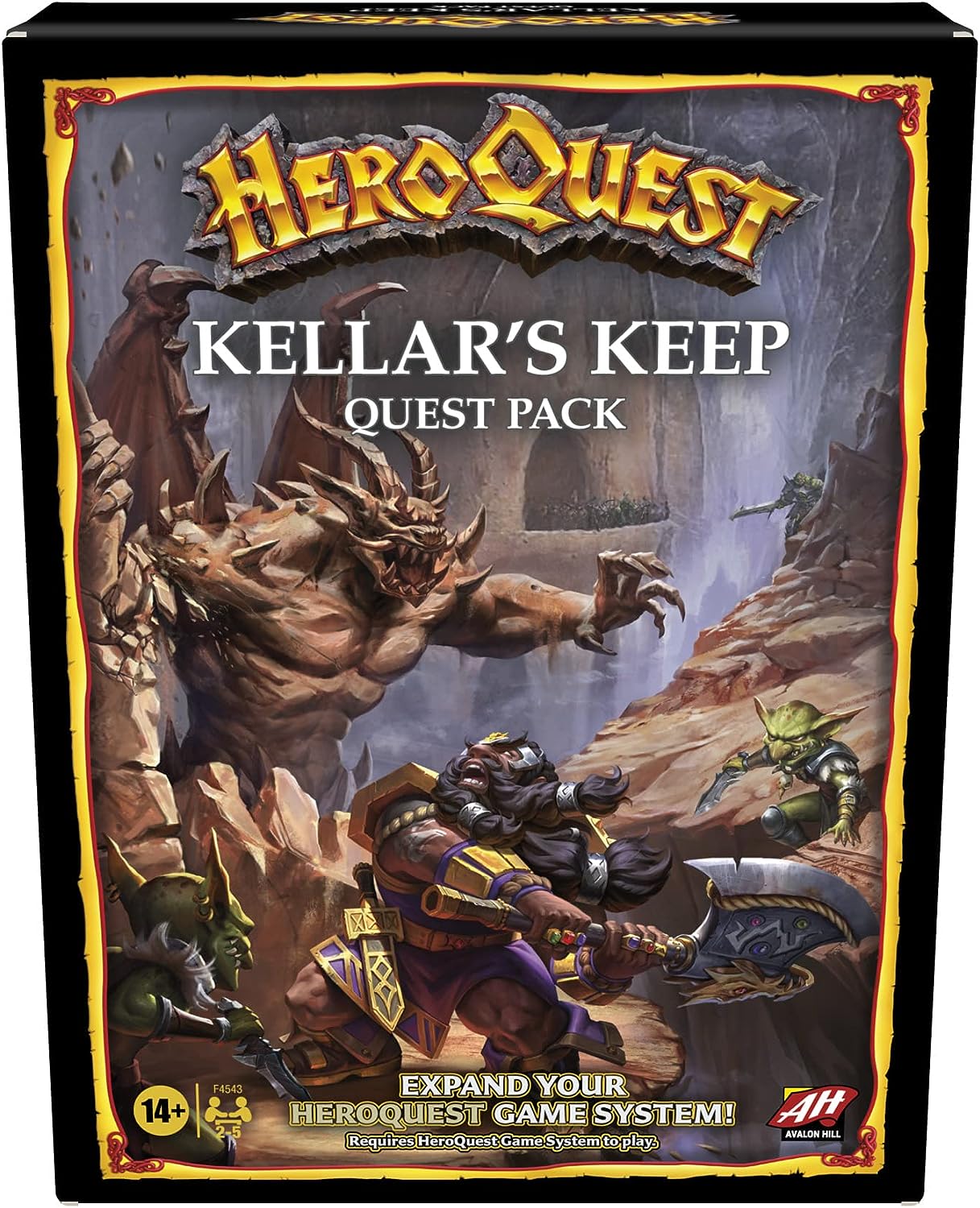 Heroquest Kellar's Keep Quest Pack