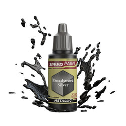 The Army Painter: Speed Paint 2.0 Metallic - Broadsword Silver (18ml)