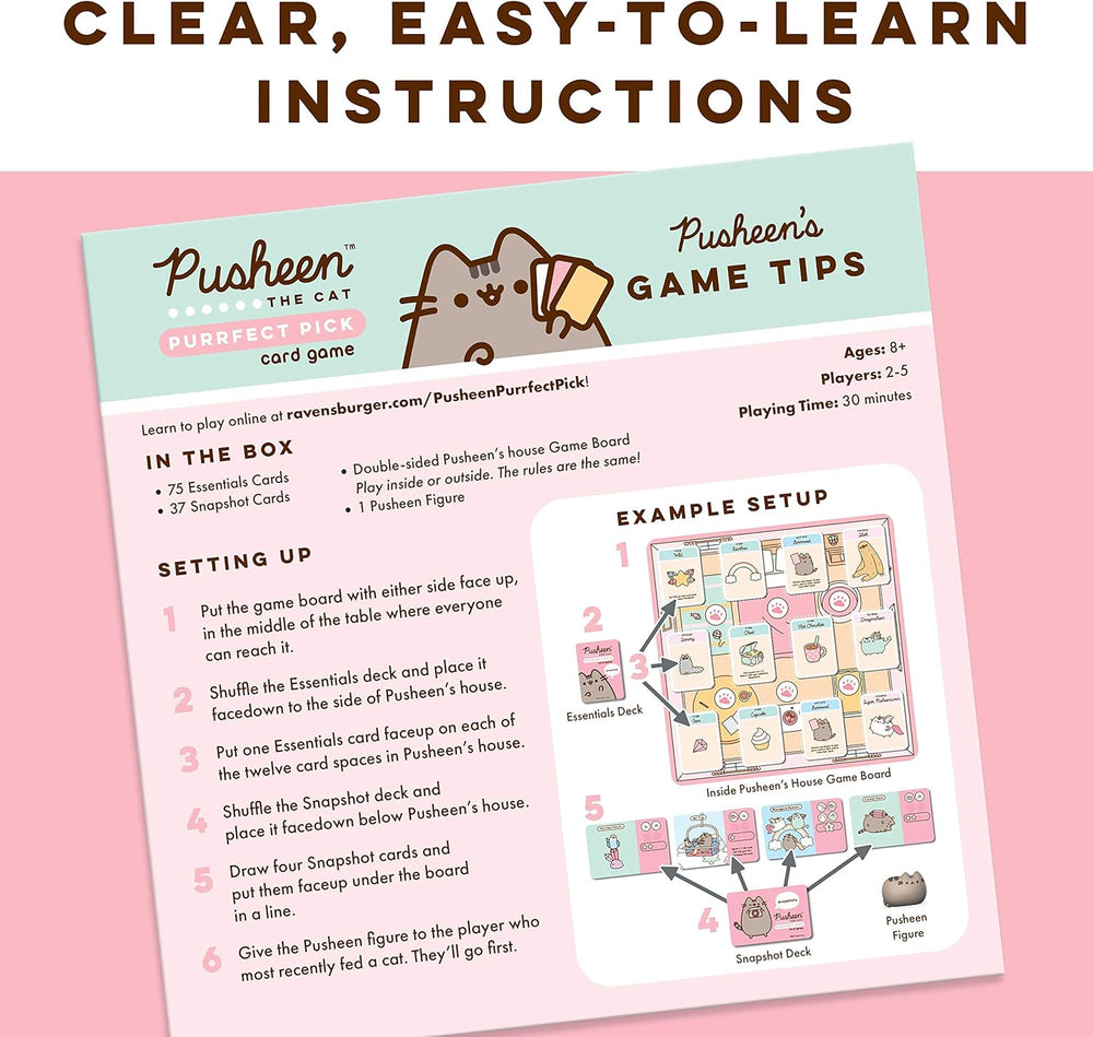Pusheen The Cat: Perrfect Pick Card Game