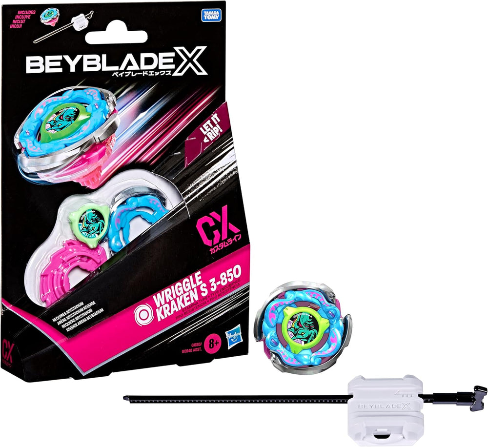Beyblade X: Wriggle Kraken S 3-85O CX Starter Pack Se