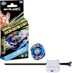 Beyblade X: X-Over Project Dranzer Spiral 3-80T Starter Pack Set with Takara Tomy Balance Type Top and Launcher