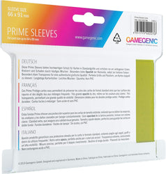 Gamegenic: Prime Deck Protector - Lime (100)
