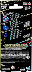 Beyblade X: X-Over Project Dranzer Spiral 3-80T Starter Pack Set with Takara Tomy Balance Type Top and Launcher
