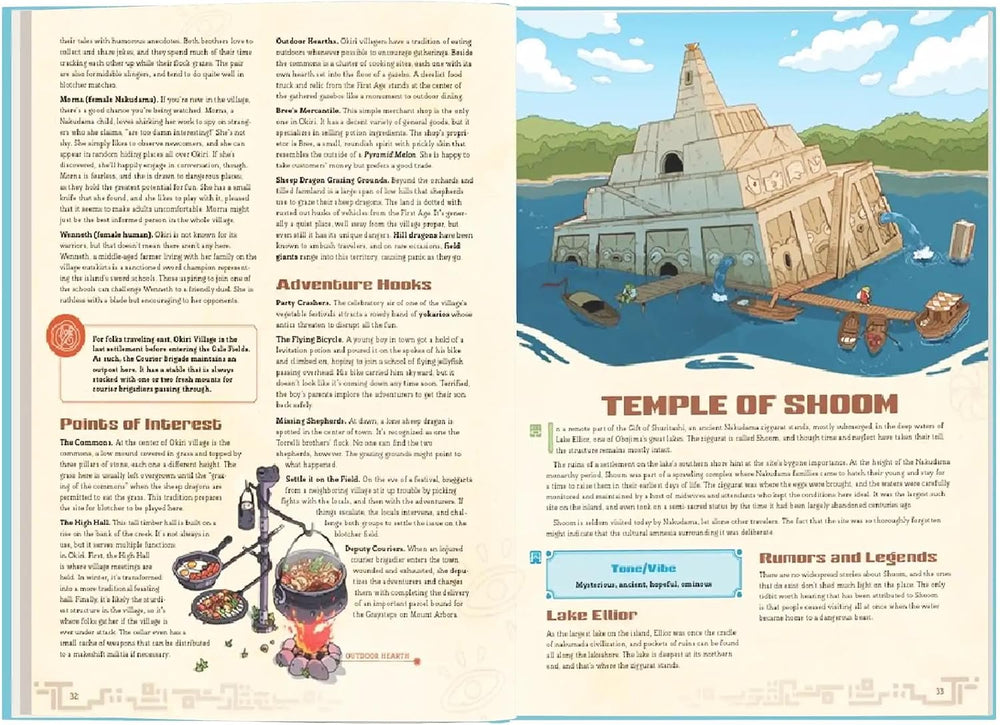 Obojima: Tales from the Tall Grass - Hardcover Campaign Book