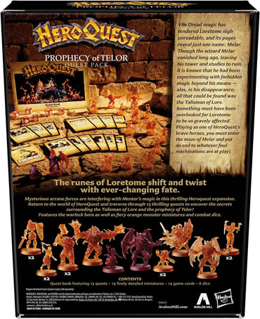 HeroQuest: Prophecy of Telor Quest Pack