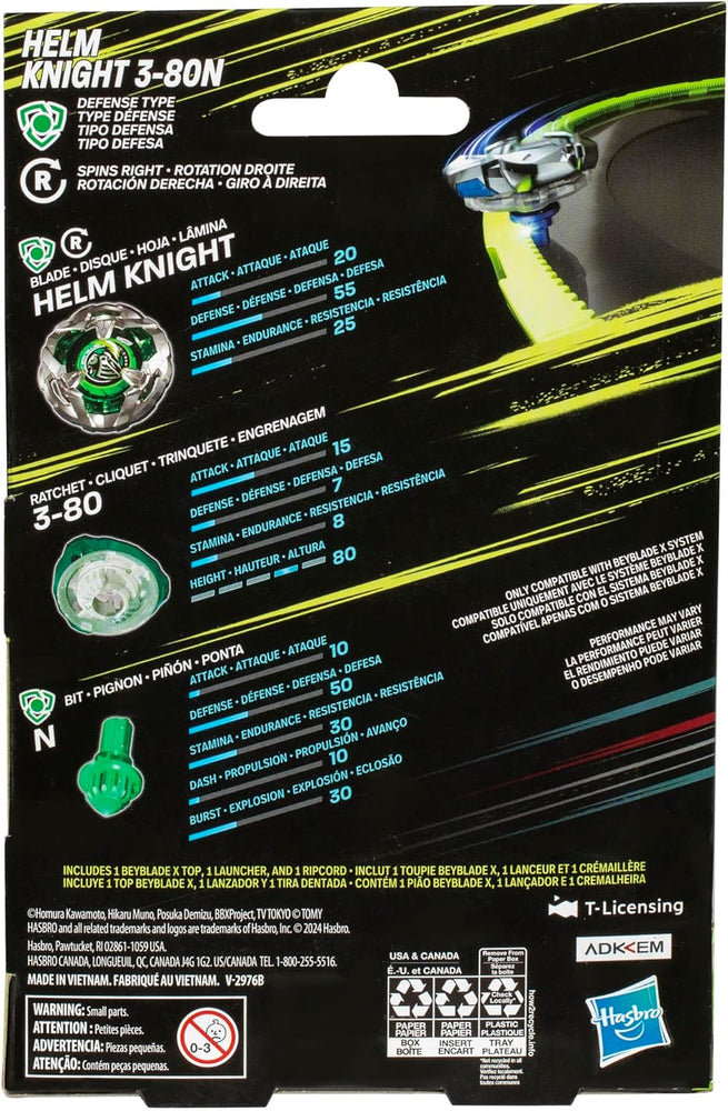 Beyblade X: Helm Knight 3-80N