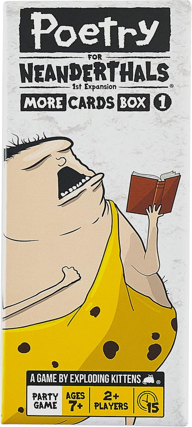 Poetry for Neanderthals: More Cards Box 1 Expansion