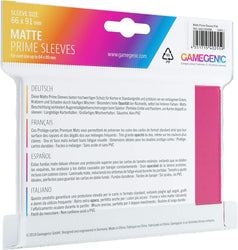 Gamegenic: Prime Deck Protector - Matte Pink (100)