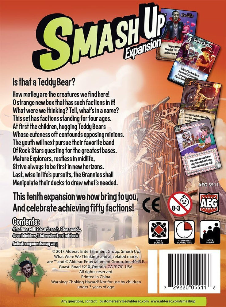 Smash Up: What Were We Thinking?