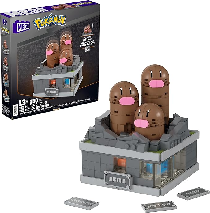 Mega Construx: Pokemon - Mini Motion Dugtrio