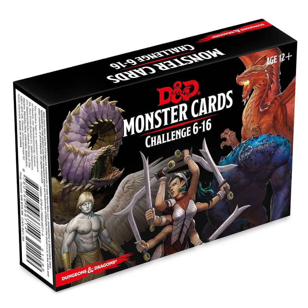 D&D Monster Cards: Challenge 6-16