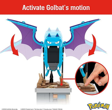 MEGA Pokémon: Mini Motion Golbat - Building Toy Kit (313 Pieces)