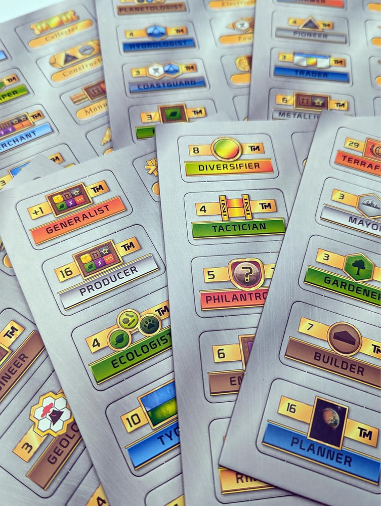 Terraforming Mars: Milstones & Awards Expansion