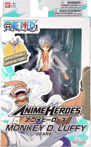 AnimeHeroes: One Piece - Monkey D. Luffy Gear 5 Figure