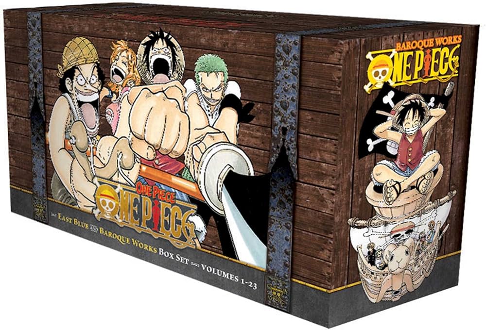 Manga: One Piece - Box Set 1 - East Blue and Baroque Works (Original)