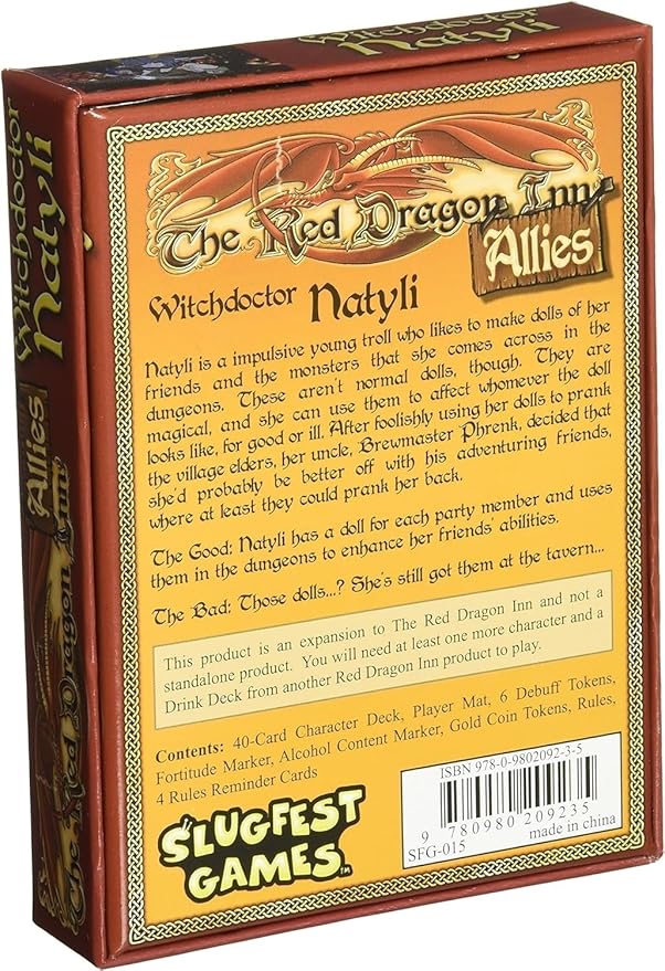 The Red Dragon Inn Allies: Witchdoctor Natyli
