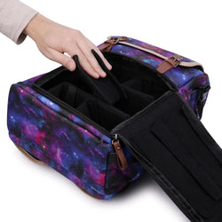 Enhance: Designer Edition Trading Card Storage Backpack Galaxy Print