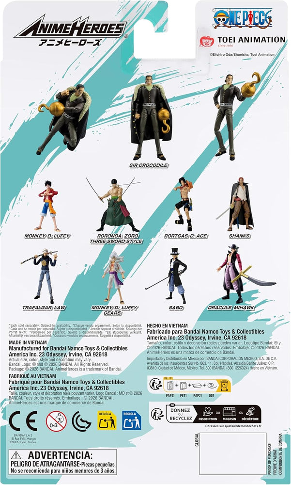 Anime Heroes: One Piece - Crocodile Action Figure