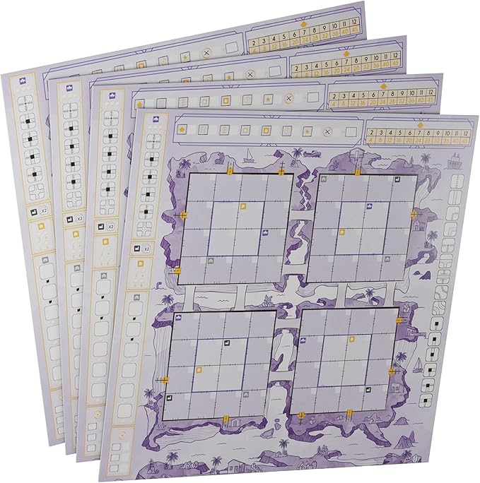 Railroad Ink: Archipelago Boards Set