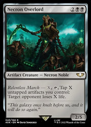 Necron Overlord (Surge Foil) [Warhammer 40,000]