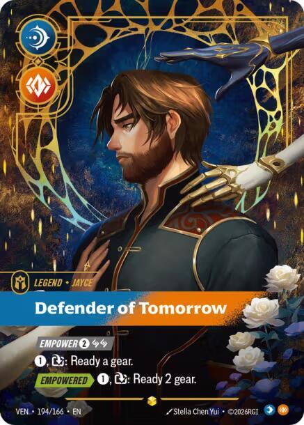 Jayce, Defender of Tomorrow (Overnumbered) (194/166) [Vendetta]