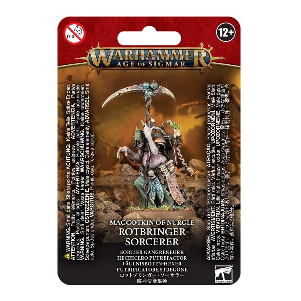 Warhammer, Age of Sigmar: Maggotkin of Nurgle - Rotbringer Sorcerer