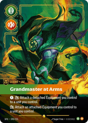 Jax, Grandmaster At Arms (Overnumbered) (245/221) [Spiritforged]