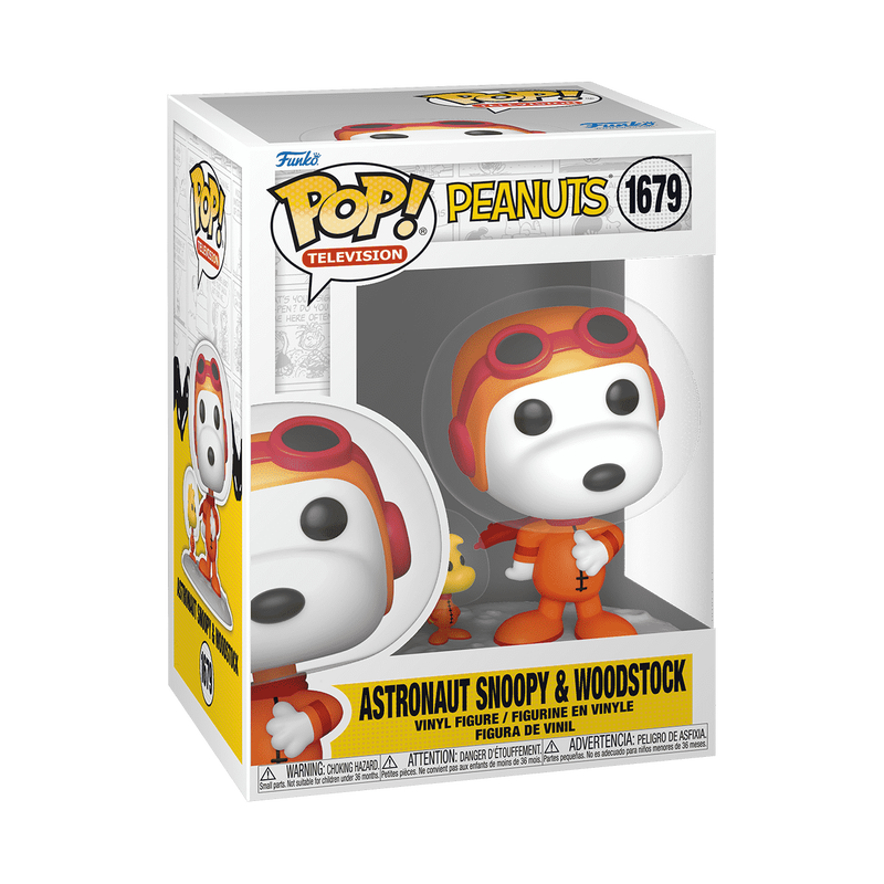 Funko Pop!: Peanuts - Astronaut Snoopy & Woodstock