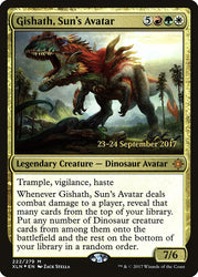 Gishath, Sun's Avatar [Ixalan Prerelease Promos]