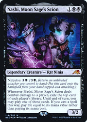 Nashi, Moon Sage's Scion [Kamigawa: Neon Dynasty Prerelease Promos]