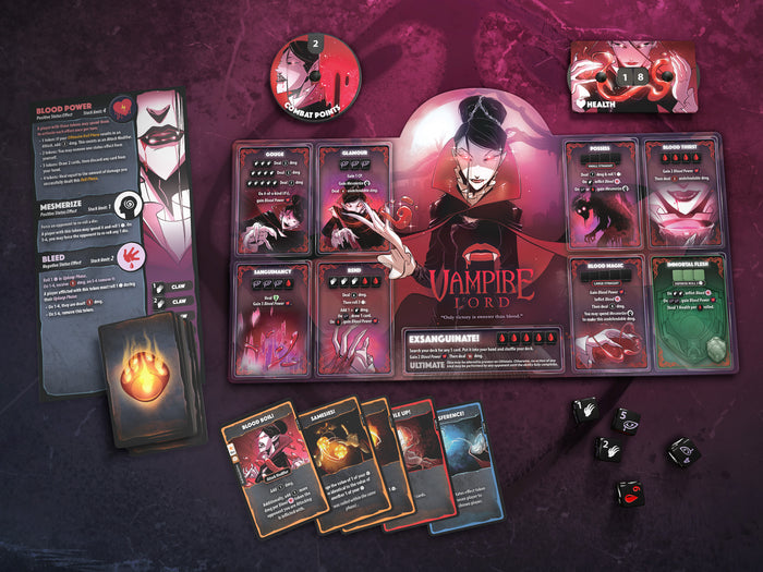 Dice Throne: Seraph vs Vampire Lord