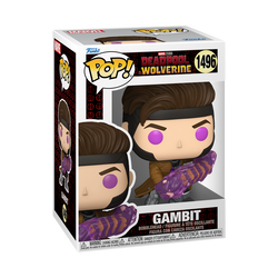 Funko Pop!: Marvel Studios Deadpool Wolverine - Gambit With Charged Cards (1496)
