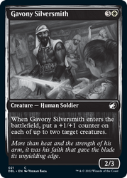 Gavony Silversmith [Innistrad: Double Feature]