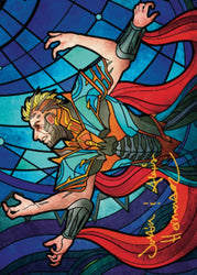 Ertai Resurrected Art Card 2 (Gold-Stamped Signature) [Dominaria United Art Series]